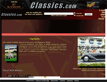 Tablet Screenshot of classics.com